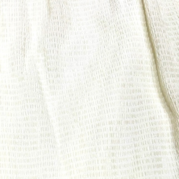 Stockholm atelier & Other Stories off white texture. sheer flowy sundress medium - Picture 3 of 13